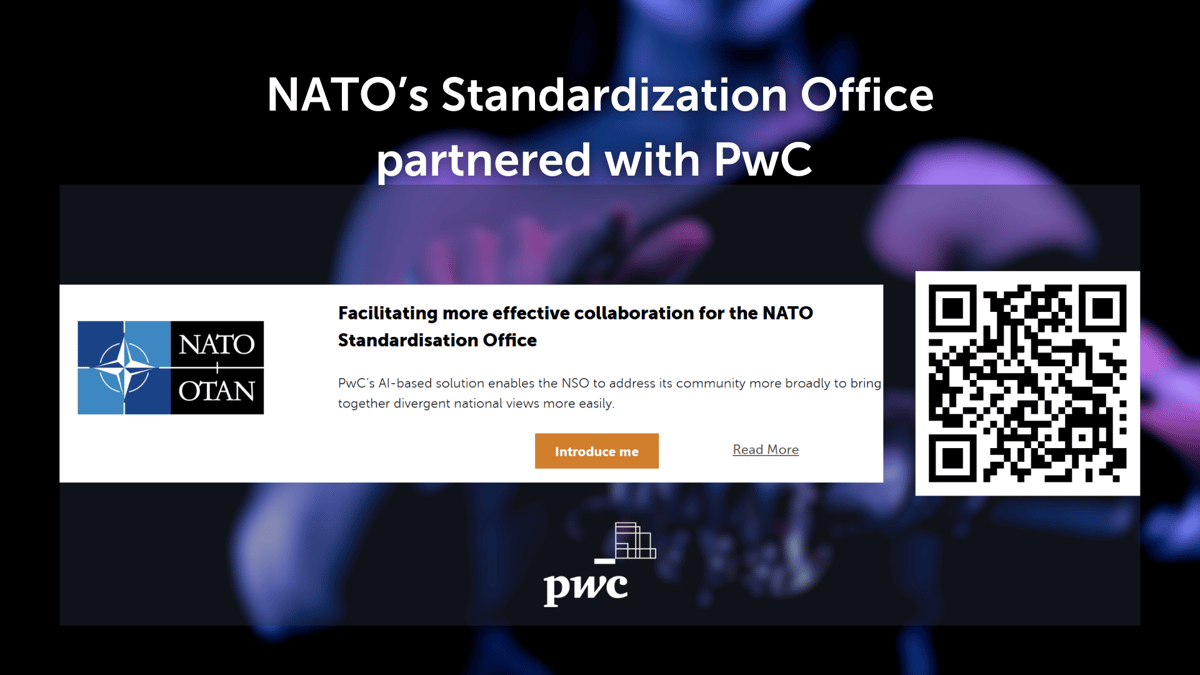 NATO's Standardisation Office partnered with PwC