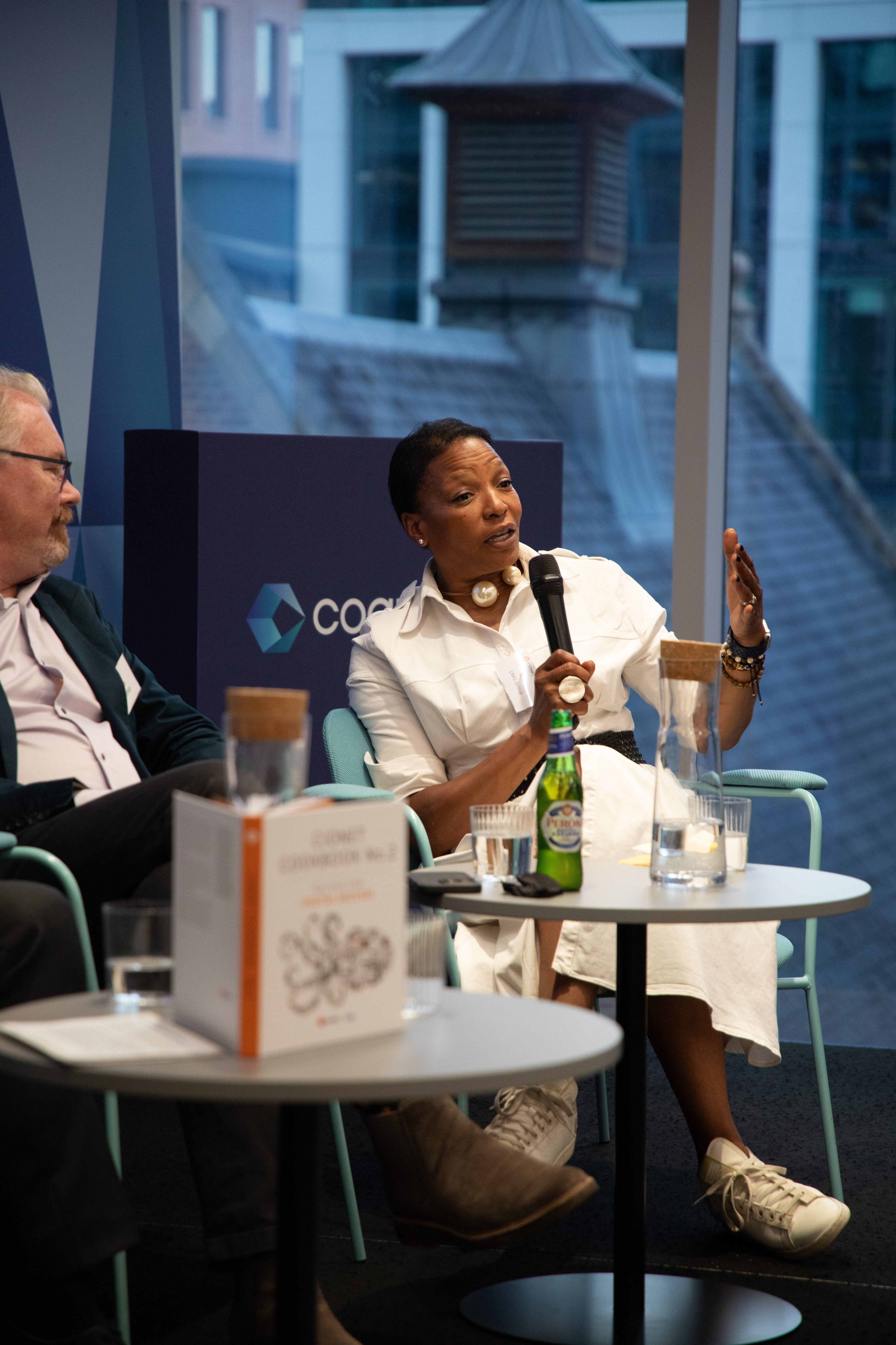 Speaker on stage photo 2